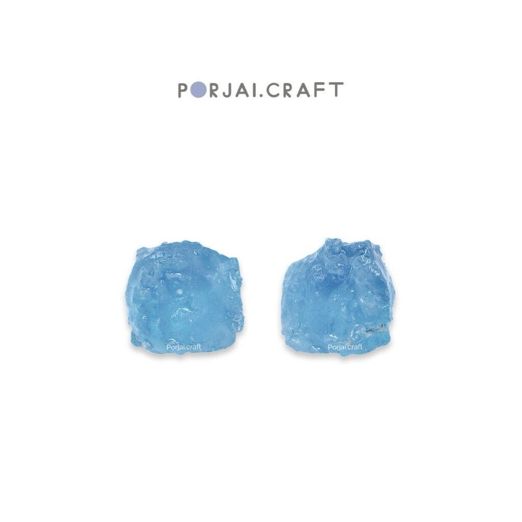 Aquamarine Raw Stone หินอะความารีน