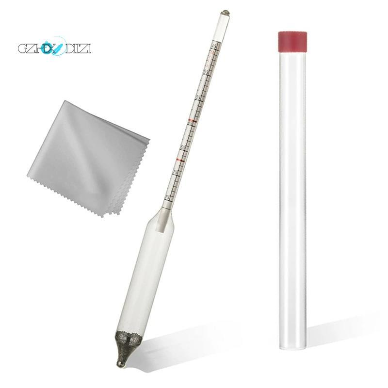 GzhxdiiziMaple Syrup Hydrometer Test Cup Kit Maple Syrup Density Kit สแตนเลส Maple Syrup Kit B