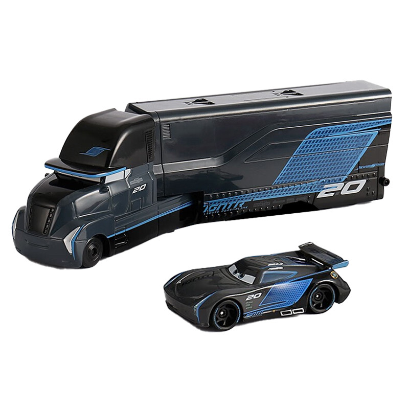 Disney Pixar Cars 2 Jackson Storm Truck mack Racing 3 1 Lightning McQueen รถสีดํา Chick Hicks โลหะขอ