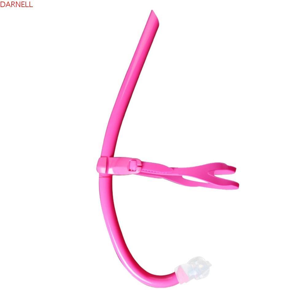 DARNELL ซิลิโคนด้านหน้า Swimmer Snorkel, อุปกรณ์ดําน้ําปรับว่ายน้ํา, สีสันสบายซิลิโคน Soft Diving Sn
