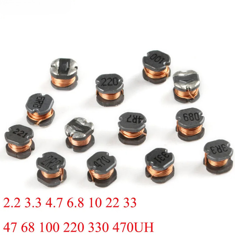 10 ชิ้น/ล็อต CD54 2.2UH 3.3UH 6.8UH 10UH 22UH 33UH 68UH 100UH 220UH 330UH 470UH SMD Power Inductor 3