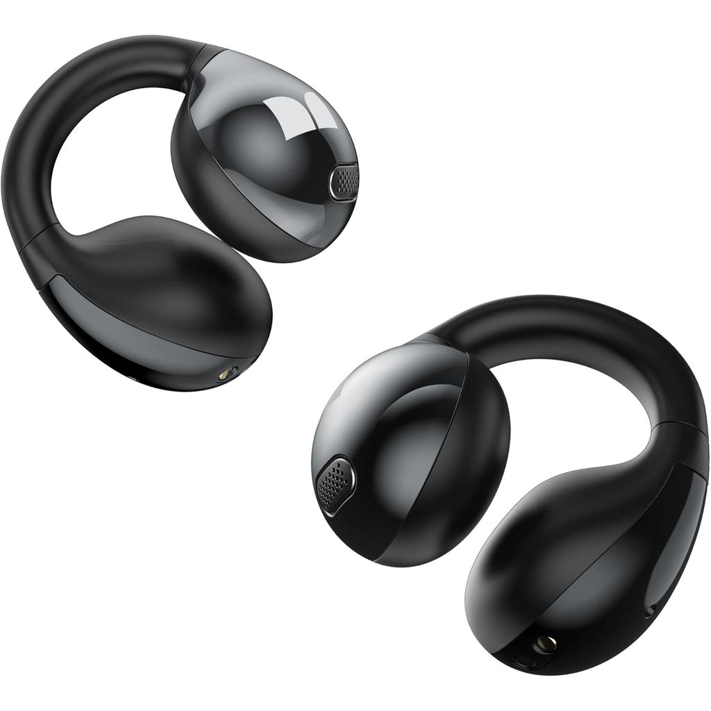 หูฟัง Monster Open Ear AC600, หูฟังไร้สาย Bluetooth 5.4 พร้อมไฮไฟสเตอริโอ, หูฟังแบบคลิปออนพร้อมการโท