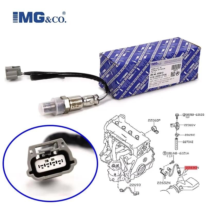 IMG Lambda Probe O2 เซนเซอร์ออกซิเจน 226A0-3TS0B 226A03TS0B สําหรับ NISSAN TEANA Altima 2.5L QR25DE 