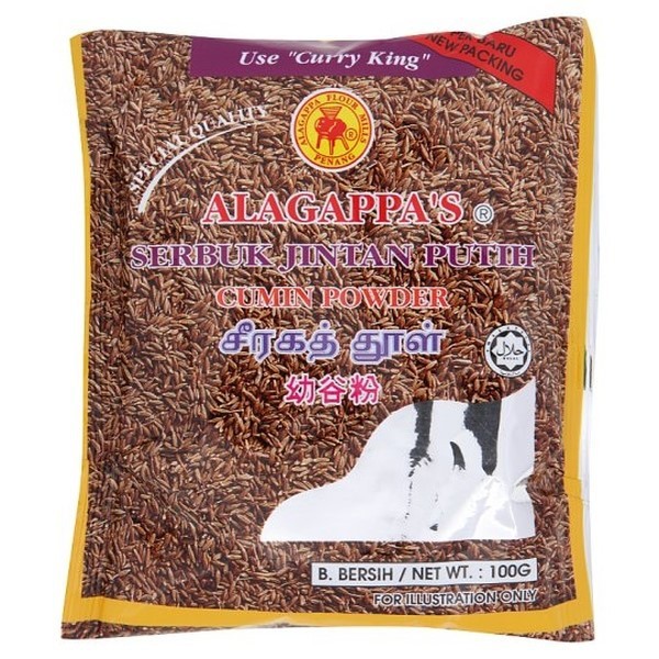 ALAGAPPAS CUMIN POWDER 100GM (แพ็ค 2 ชิ้น)