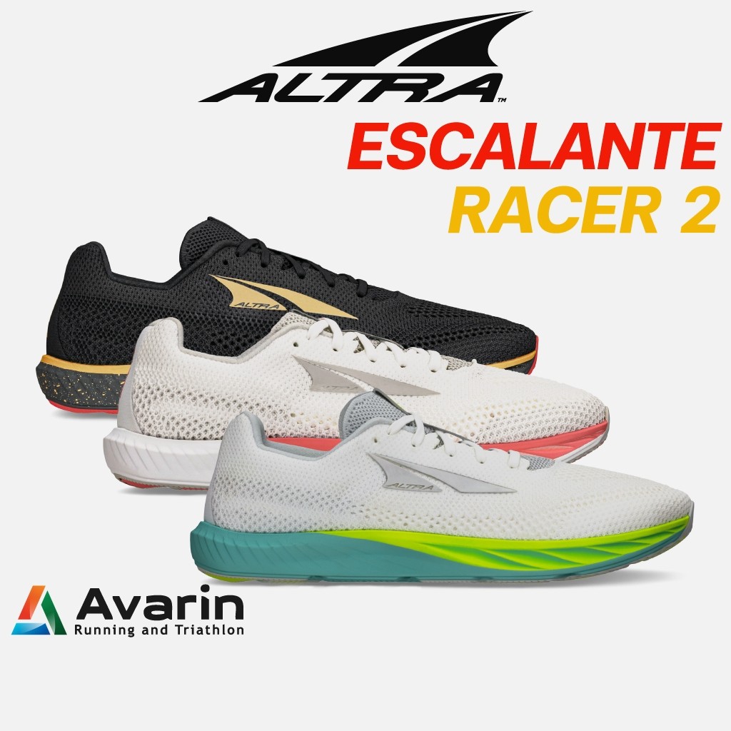 ALTRA Escalante Racer 2 [Men / Women] (ฟรี! ตารางซ้อม) รองเท้าวิ่งถนน น้ำหนักเบา สำหรับทำความเร็ว