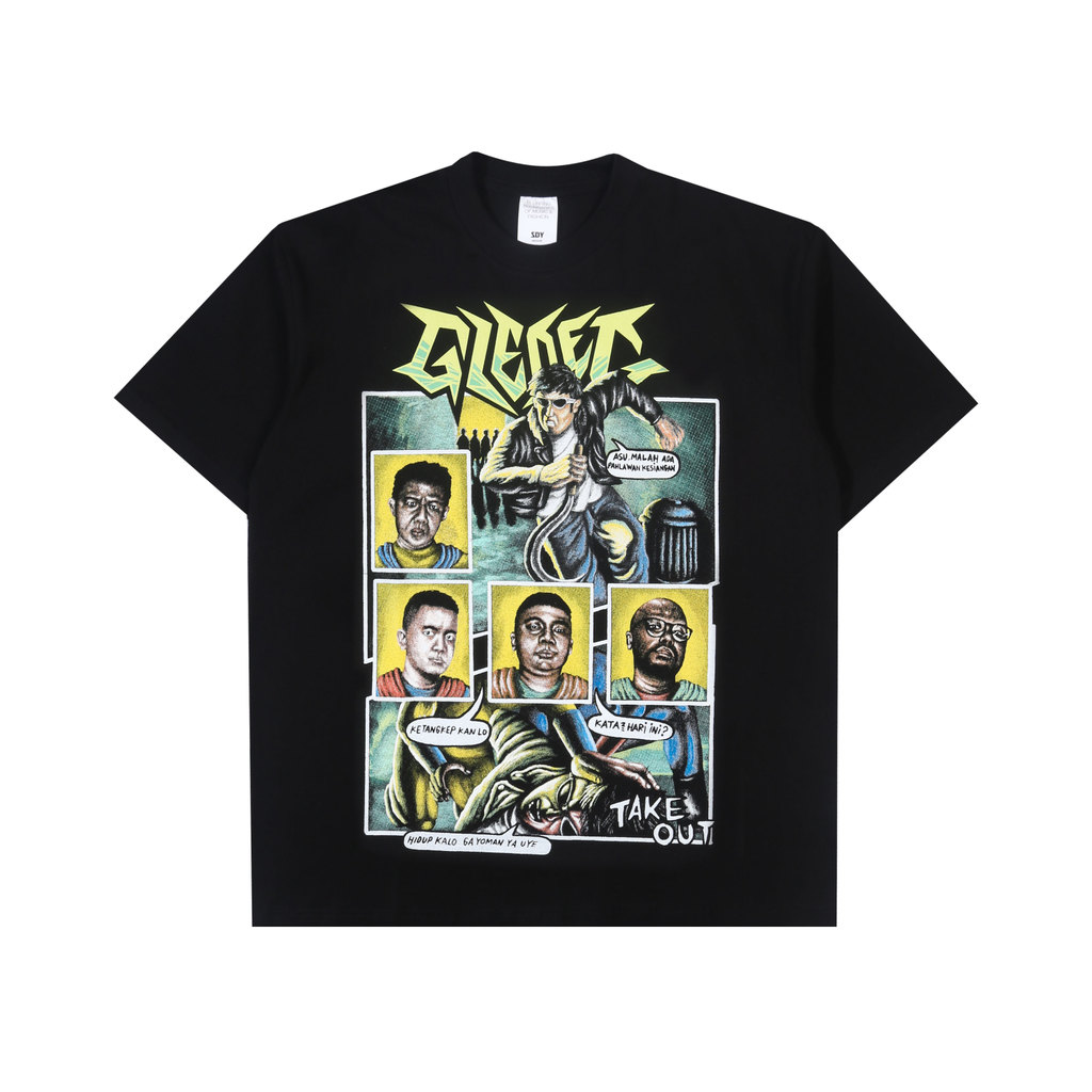 Gledeg - Fiance Hero - เสื้อยืด - สีดํา