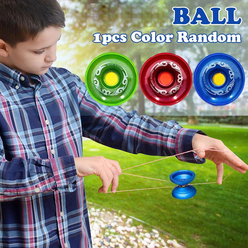 Super Alloy Yoyo Power Spin Metal Spinning Toy For Boys Girls Kids S4w6