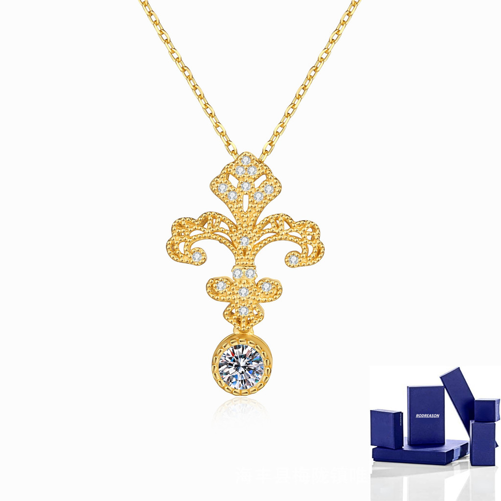 สร้อยคอมือคริสตัล Iris Crystal จากRodเรสัน: สร้อยคอน้ำหนักเบาสำหรับผู้หญิง พร้อมโซ่และจี้