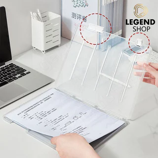 [สินค้าพร้อมส่ง] กล่องเก็บเอกสาร A4/A5 กล่องเอกสารพลาสติก กล่องใส่เอกสาร กล่องเครื่องเขียน ง่ายต่อการพกพา