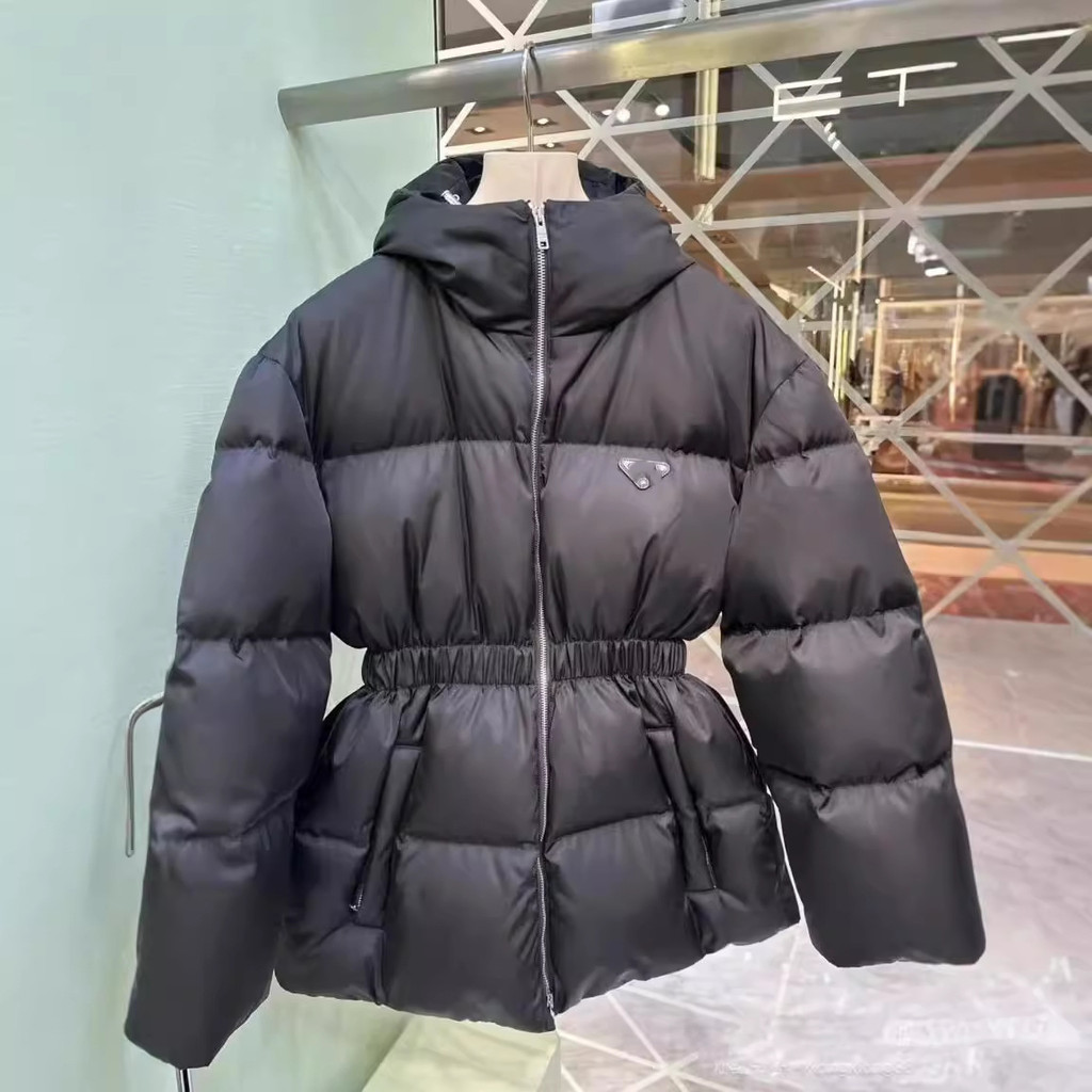 AFET PD PA Down jacket25Autumn Winter New Fashionable Essential Waist-Cinching Mid-Length Cotton Jac