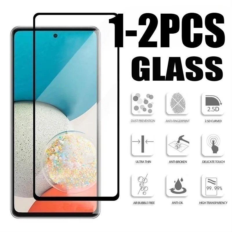 1-2 ชิ้นป้องกันหน้าจอโทรศัพท์สําหรับ Lava Z2 Z2s Z3 Z4 Z6 Z71 Pro Max คลุมทั้งหมดป้องกันการระเบิด HD