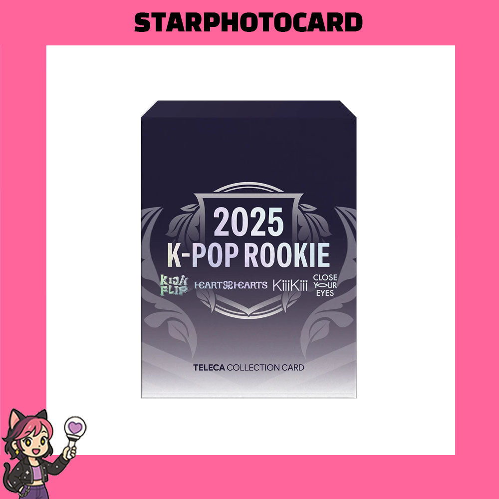 [READY STOCK] 2025 K-POP ROOKIE TELECA COLLECTION CARD