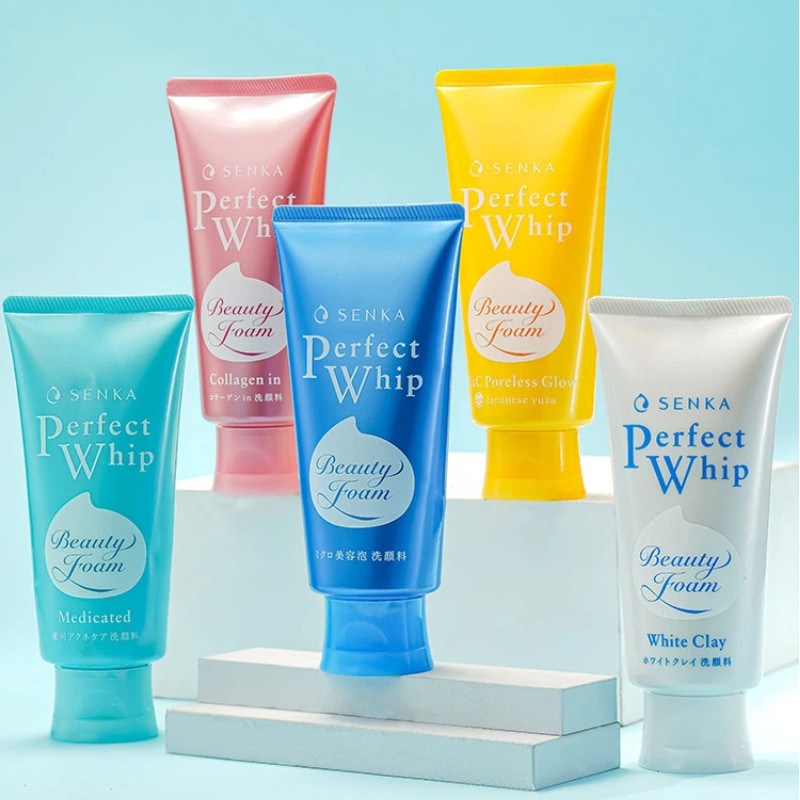 SENKA Professional Facial Cleanser Deep Cleansing Oil Control Moisturizing SENKA Facial Cleanser 120