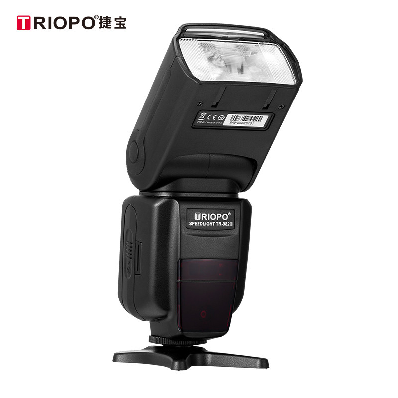 Triopo TR-982C III TTL กล้อง Speedlite Flash Light GN58 พร้อม LCD + G4 2.4G เข้ากันได้กับ EOS 5D Mar