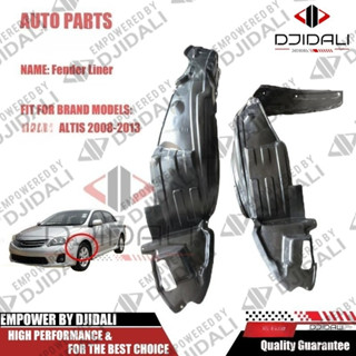 แผ่นซับบังโคลนหน้า สําหรับชิลด์พลาสติก อัลติส 2008-2013