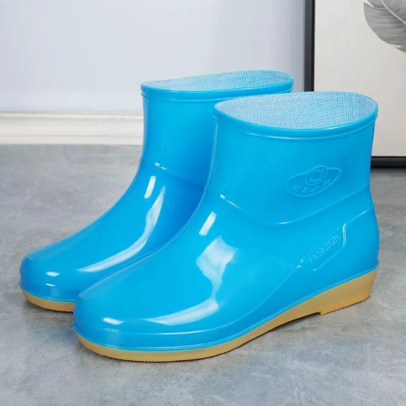 รองเท้าบูทกันฝนผู้ใหญ่บุซับกำมะหยี่กันลื่น thumbnail 8