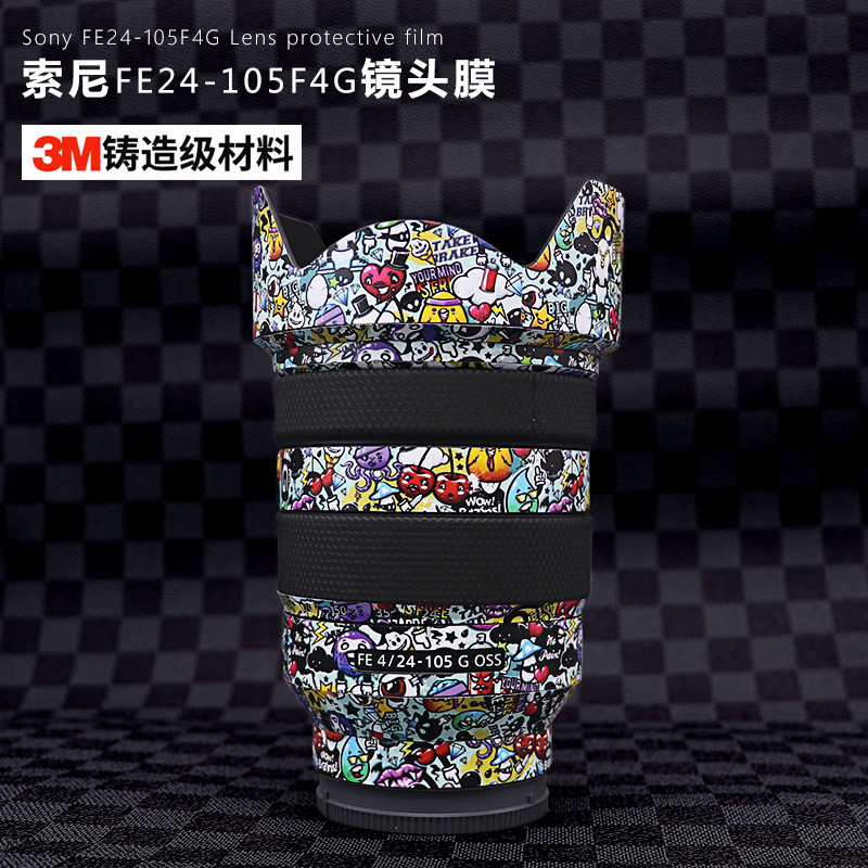 เหมาะสําหรับ Sony 24-105F4G สติกเกอร์ Sony FE 24-105 มม.F4G เลนส์ 3M ฟิล์มป้องกัน