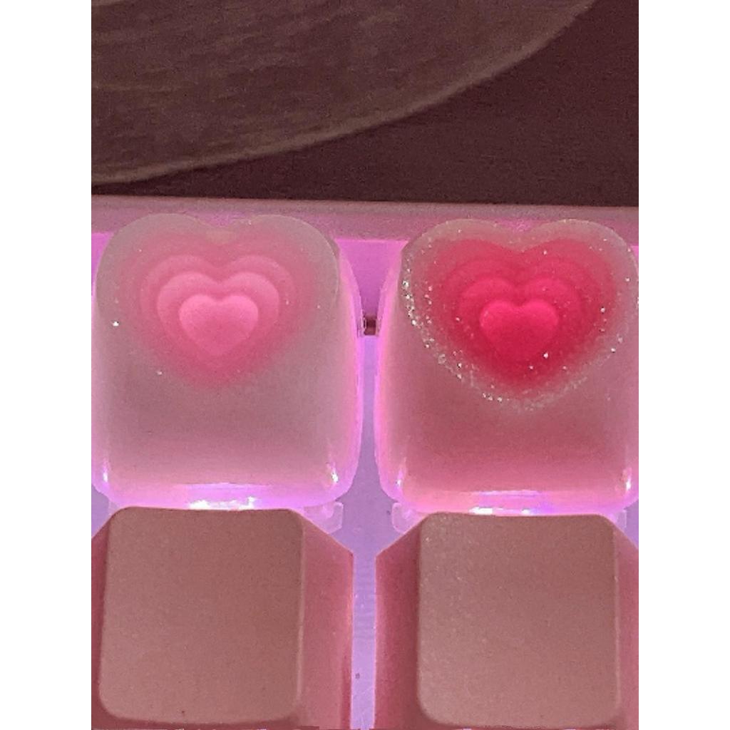 keycap keycap ไทย Original Heartbeat Keycap ปุ่มกดที่ไม่ซ้ํากันที่กําหนดเอง