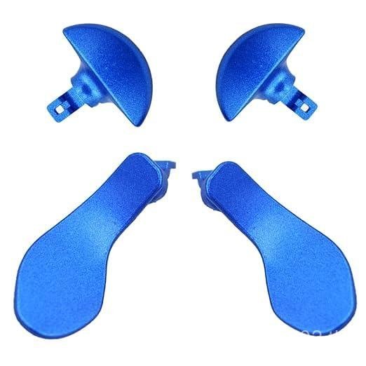 4PCS Metal Back Paddles for PS5 DualSense Edge Controller,Interchangeable Rear Paddles Trigger Butto