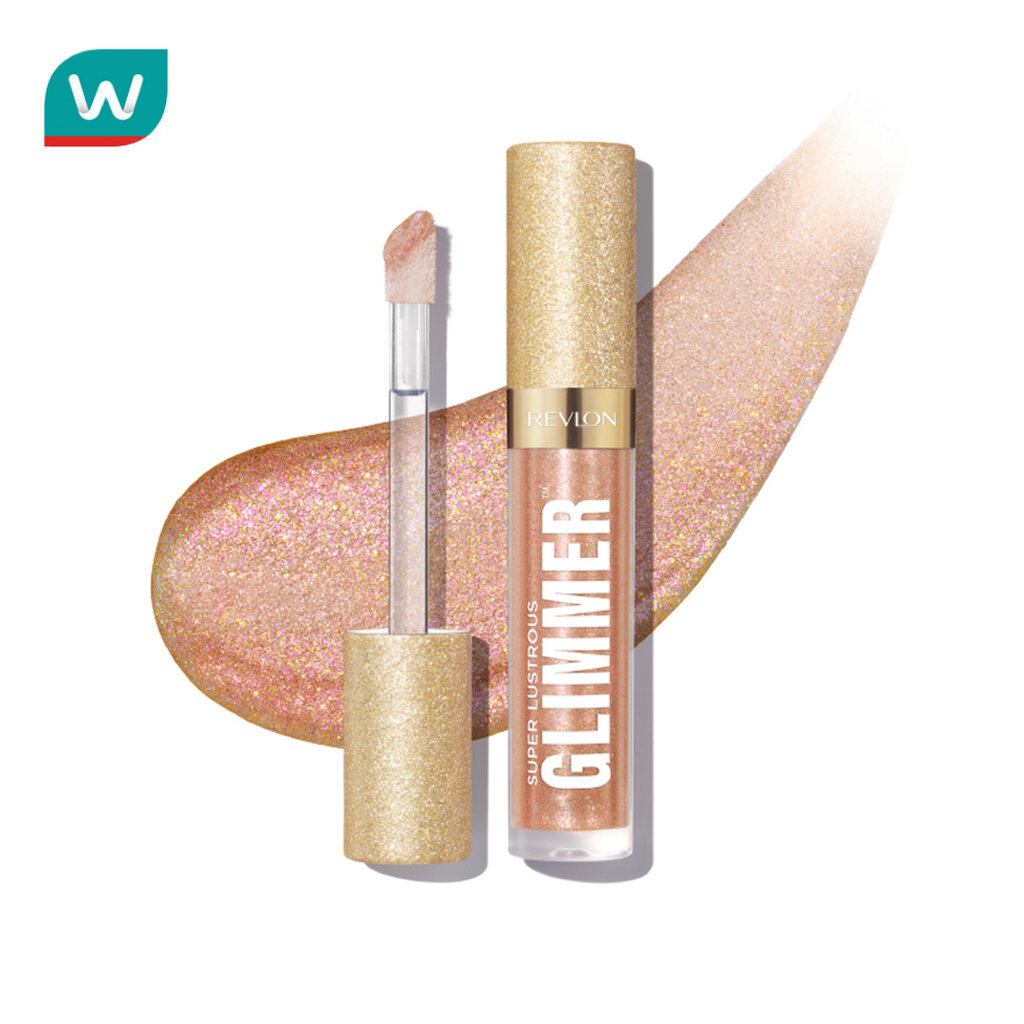 Revlon เรฟลอน ซูเปอร์ ลัสทรัส กลิมเมอร์ กลอส 3.8มล. 004 แฮปปี้ อาวร์