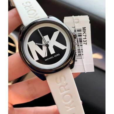 สไตล์เทปสําหรับนาฬิกาผู้หญิงเรียบง่ายและทันสมัย MK7313 MK7141 MK7142 MK7137 MK7350 MK7143 MK7140 MK7