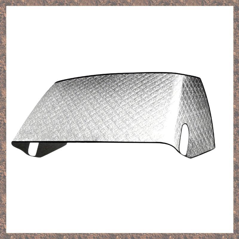 [CVD] E450 สําหรับ Class C Motorhome ฝาครอบกระจกหน้ารถ 1997-2024 4 ชั้น UV Block RV ม่านบังแดดหน้าต่