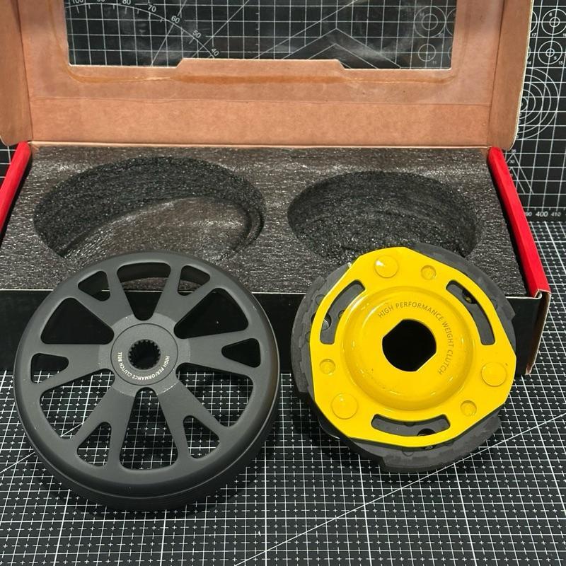 ชุดกระโหลกครัชหลังแต่งPcx150-Pcx160-Giorno-Lead ผ้าครัชเนื้อคาร์บอนผสมเนื้อทองแดงผ้าครัชแถบยาว ( TAP01006 )