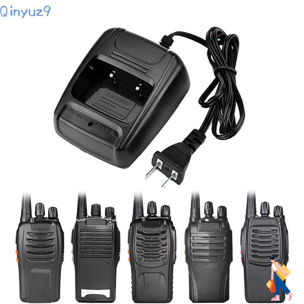 QINYUZ9 สําหรับ BAOFENG อะไหล่ทดแทน เครื่องชาร์จตั้งโต๊ะ เครื่องชาร์จ USB เครื่องชาร์จแบตเตอรี่ Li-ion