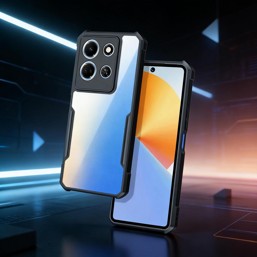 ใหม่กันกระแทกเคสโทรศัพท์ใสเหมาะสําหรับ Infinix Note 40 Pro Plus 40X 30 4G 5G 30i VIP ปลอกอะคริลิคใส 