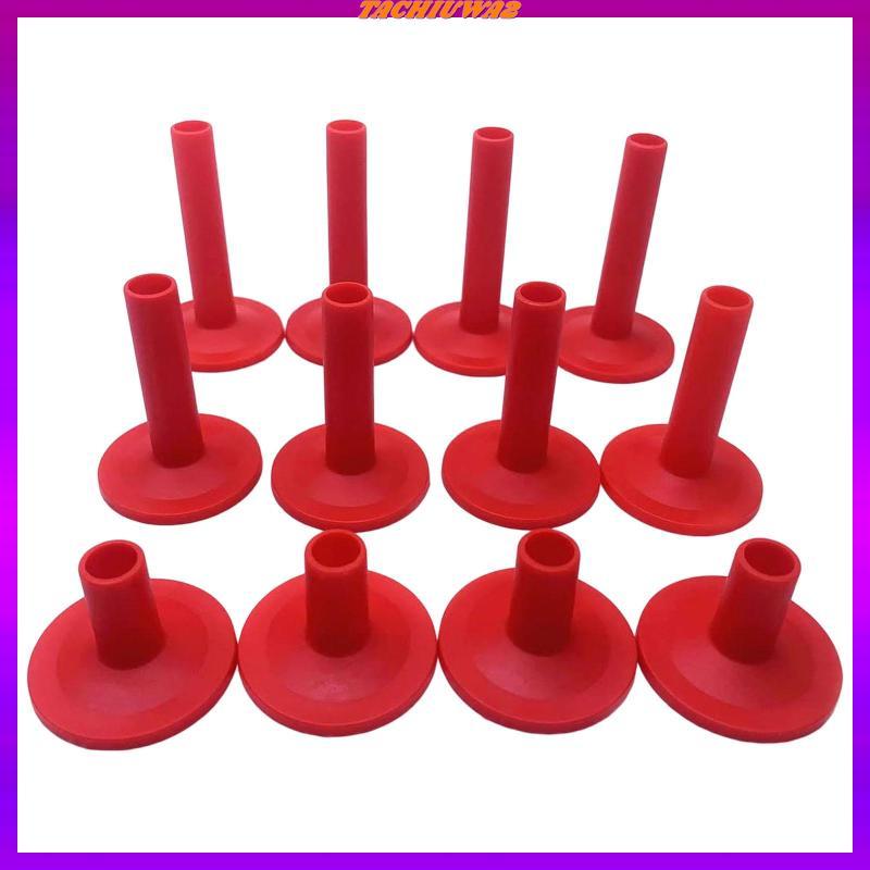[Tachiuwa2] Flanged ทนทาน Cymbal Sleeves กลอง Pad Stand อุปกรณ์เสริมพลาสติกสําหรับเครื่องเพอร์คัชชัน