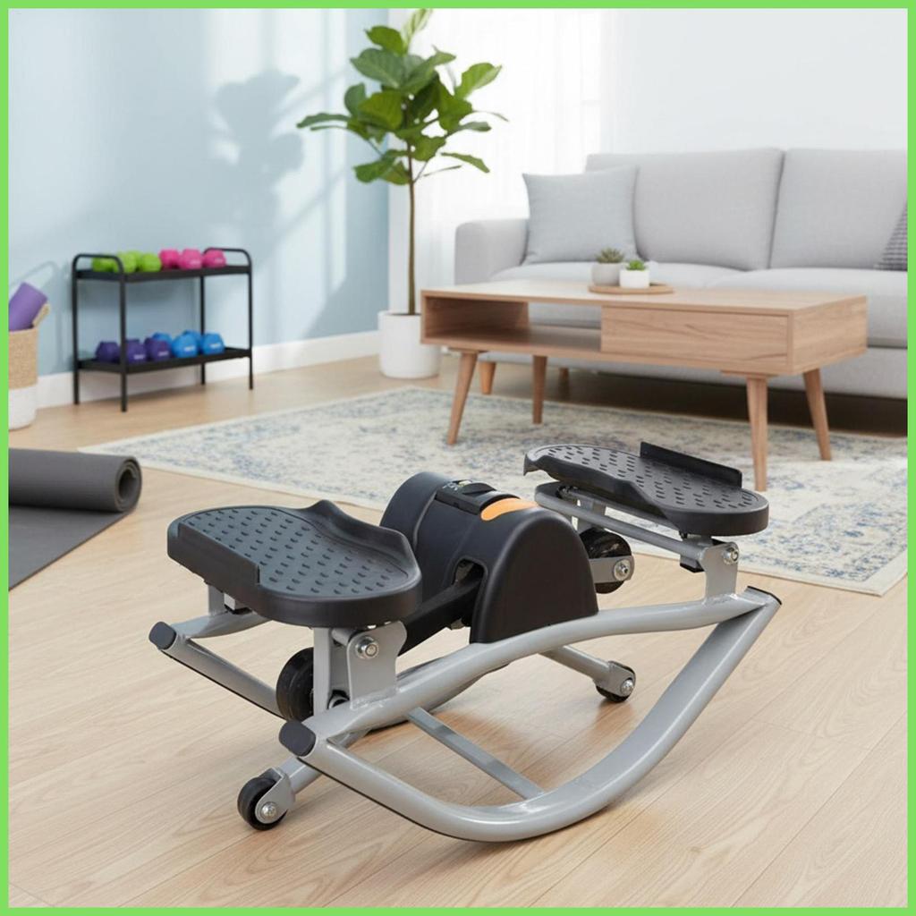 Rock Stepper ออกกําลังกายอุปกรณ์ออกกําลังกายแบบพกพาขนาดกะทัดรัด Rock Machine Stepper ด้านข้างสําหรับ