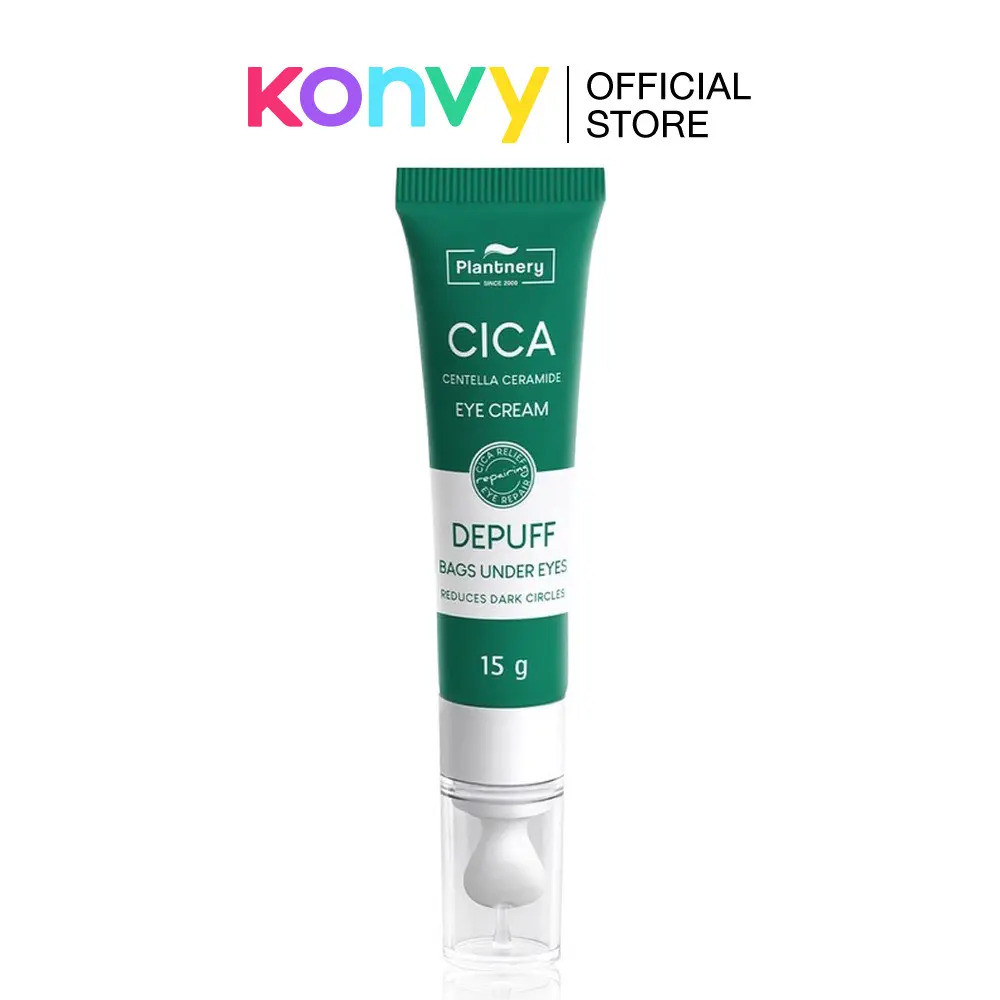 Plantnery Cica Centella Ceramide Eye Cream 15g Skincare Eye Products & Eye Treatments