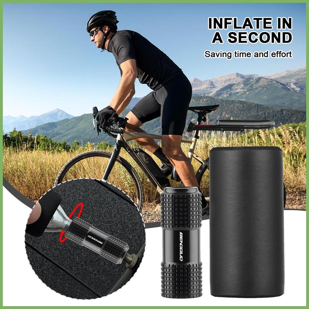 จักรยานยาง Inflator Tyre Inflator หัวสําหรับจักรยานเสือหมอบอุปกรณ์เสริมอัตราเงินเฟ้อด่วนพร้อมแขนฉนวน