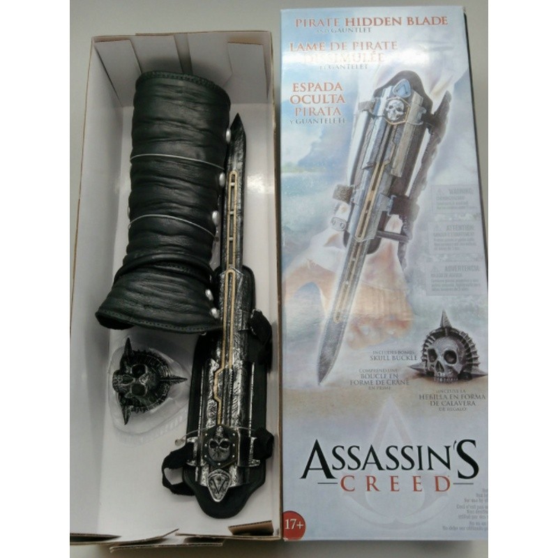 Assassins Creed 4 Black Flag Edward COSPLAY แขน Arrow อาวุธ 1: 1 Props แขนดาบใบมีดสามารถดีด x