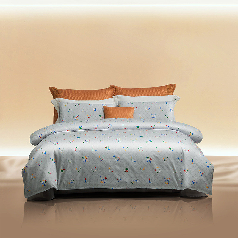 LOVO LOVO LOVO LV Designer Co-Branded Cooperation Style Summer Cool Quilt Rejuvenating Dreamland