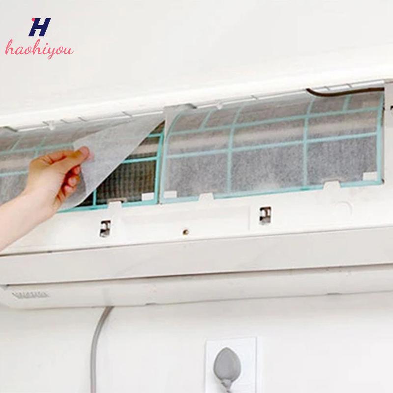 <haohiyou> 5 ชิ้นป้องกันฝุ่นเครื่องปรับอากาศ Vent กรองผ้าฝ้าย Cuttable Network Outlet ทําความสะอาด Purification Parts Air Vent กระดาษกรองฝุ่น Nice ราคา ถูกที่สุด ดีลบีเคเค แกลเลอรีภาพที่ 4