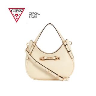 GUESS กระเป๋า รุ่น BG964405 LEFIA SMALL SATCHEL สีขาว