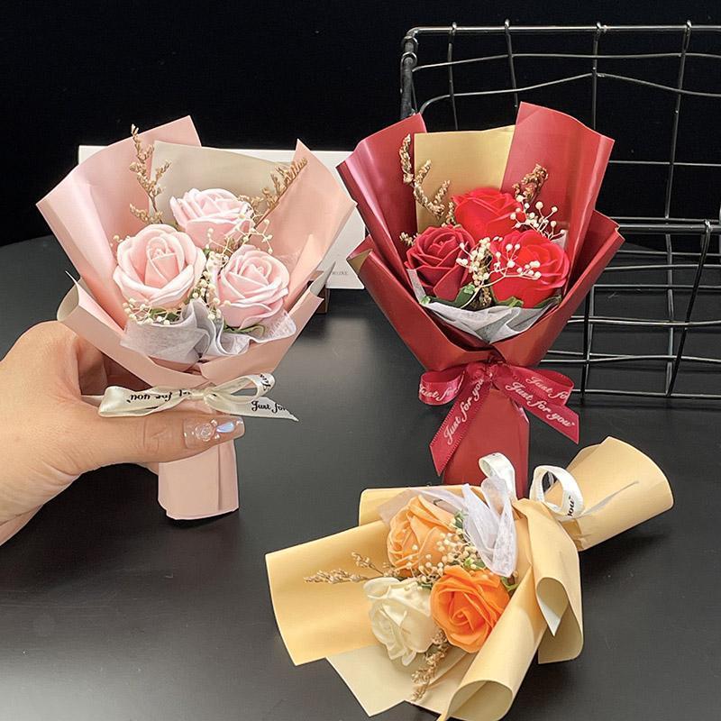 ช่อดอกกุหลาบ สำหรับวันวาเลนไทน์ เทศกาล วันพิเศษ ปัจฉิม พร้อมส่ง