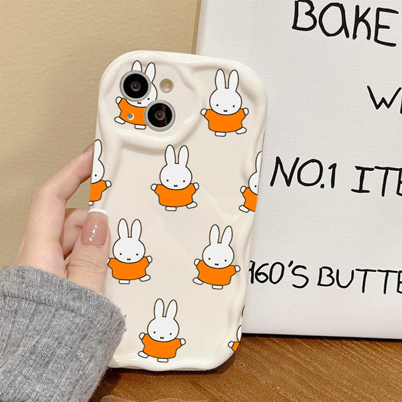 น่ารัก Miffy สําหรับ Samsung Galaxy S21 S20 Ultra Plus FE A12 A23 A22 A32 A31 A14 A02S A52 A72 5G เคสโทรศัพท์การ์ตูน INS ราคา ถูกที่สุด ดีลบีเคเค แกลเลอรีภาพที่ 5