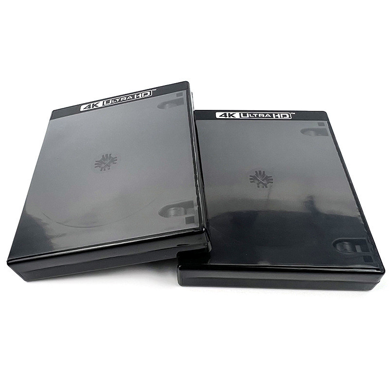 4K CD Box Black ULTRA HD Box Multi-Disc Dark Blue Ten-Disc 8-Disc 10-Disc Movie DVD Collection Box [