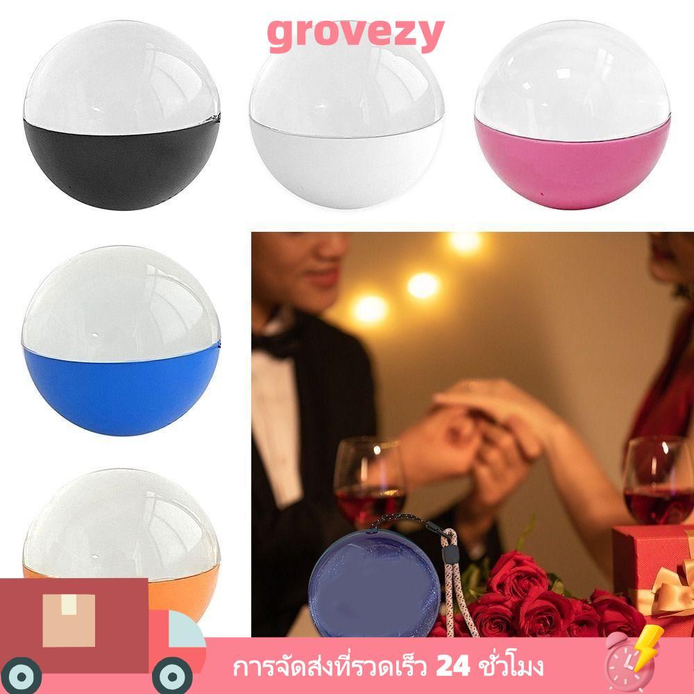 GROVEZY คริสตัลบอล, ผลหน้าจออิเล็กทรอนิกส์ Video Display Ball, WiFi Pixel Display DIY Wireless Digit