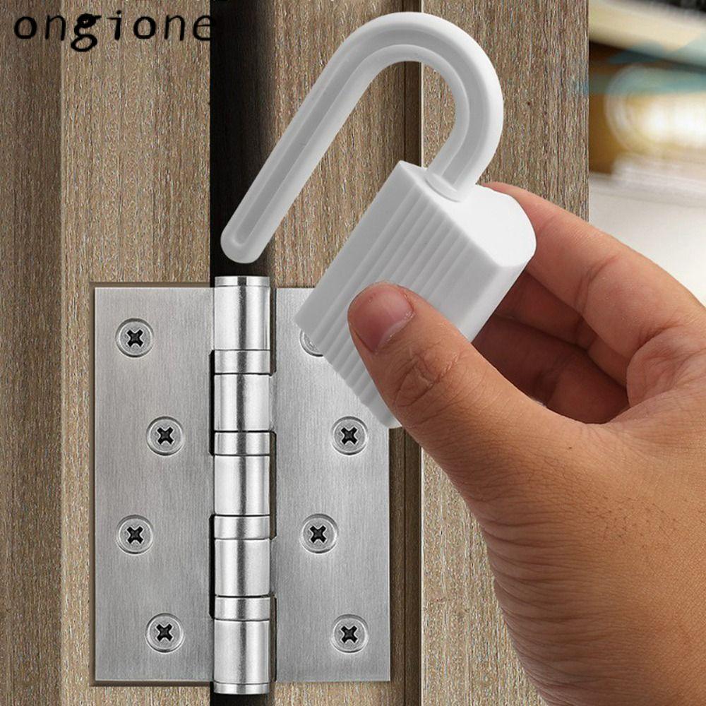 กันชนประตู ONGIONE, Anti Pinch Hand ทนทานล็อคความปลอดภัยเด็ก,ติดตั้งง่าย PP Anti-grip Finger Protector ประตู