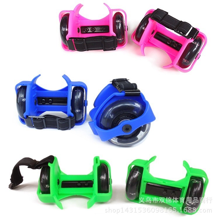 Hot Wheels Walking Shoes PVC Luminous Wheel Skate Starry Sky Wheel Luminous Wheel Skate Qvidn