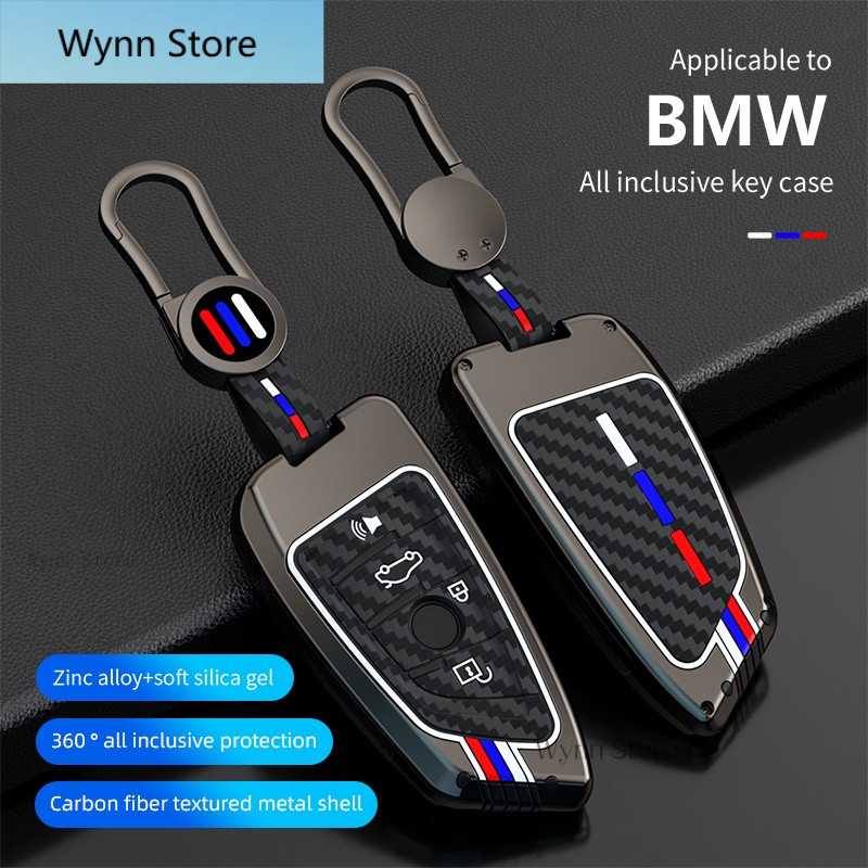 สังกะสีอัลลอยด์ฝาครอบกุญแจรถสําหรับ BMW X1 X3 X4 X5 F15 X6 F16 G30 7 Series G11 F48 F39 520 525 f30 