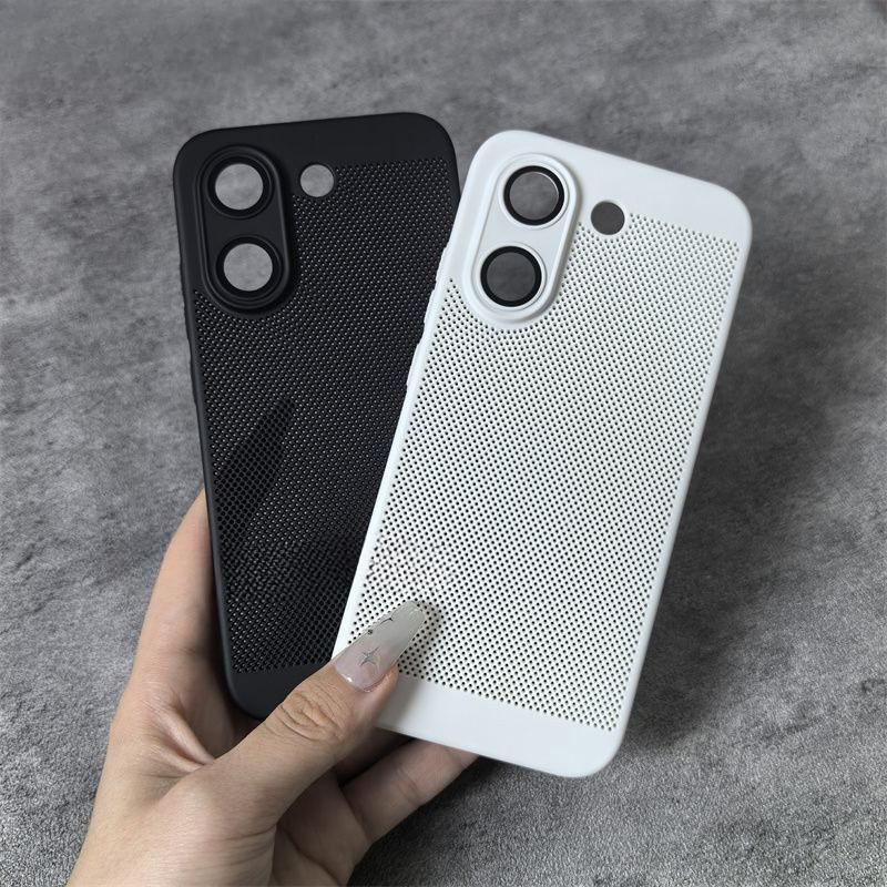 สําหรับ Redmi Turbo 5 Poco X8 Pro Cooling การกระจายความร้อน Slim Hard PC เคสโทรศัพท์พร้อมเลนส์แก้วป้องกัน