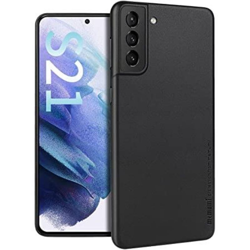SAMSUNG S21 5G SOFT CASE SLIM MATTE SOFT BLACK DOFF