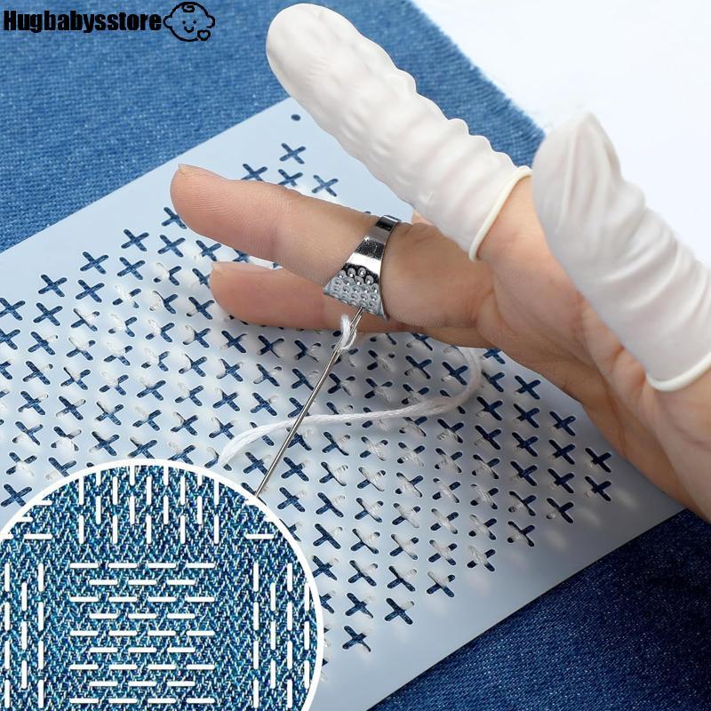 Sashiko DIY Kit แม่แบบลายฉลุสำหรับการควิลท์ และงานฝีมือ เพื่อความสนุกในการสร้างสรรค์ที่บ้าน