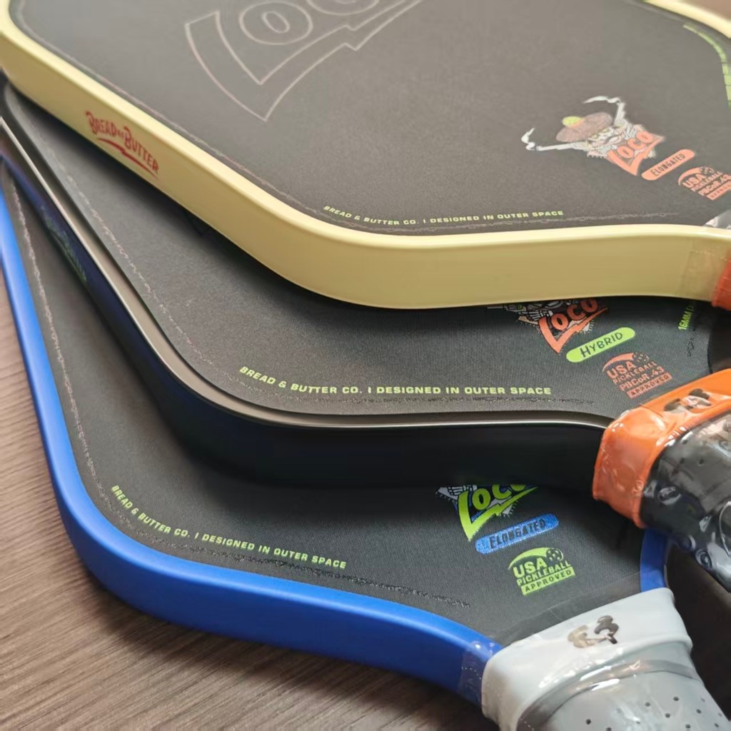 bread&butter loco pickleball racket 16mm คาร์บонไฟเบอร์ ดูดซับแรงกระแทก และทนทาน