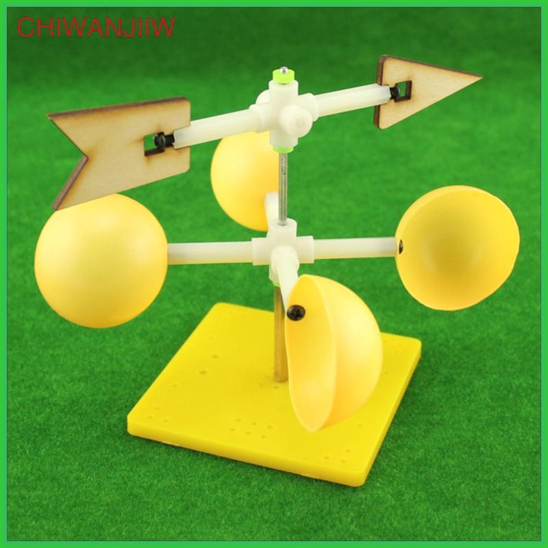 [chiwanjiiw] Weather Vane Kit ของเล่นเพื่อการศึกษา Mini Wind Vane สําหรับทักษะพัฒนาการ