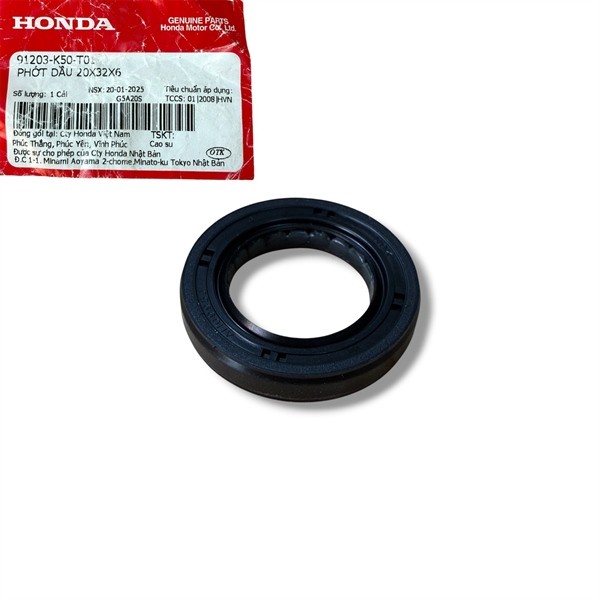 ซีลหม้อหลังใช้กับสกู๊ตเตอร์ honda 20x32x6 มากมาย